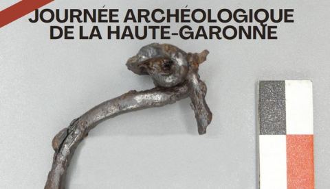 Affiche : Journée archéologique départementale de la Haute-Garonne 2026, Salle du Sénéchal, 6 nov.