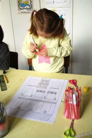 Affiche : La chasse au décor (4-6 ans), Atelier du patrimoine, 30 oct.