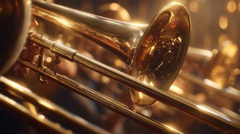 Affiche : Histoire de trombones, Cap Périaz, 20 nov.
