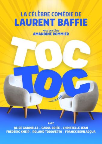 Affiche : Théâtre "TOC TOC", Théâtre Victoire, 13 nov.
