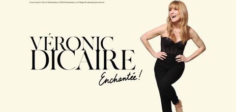 Poster: Véronic Dicaire • Tours, Palais des Congrès • 16 janvier 2027, Palais des congrès Vinci Tours, Jan 16