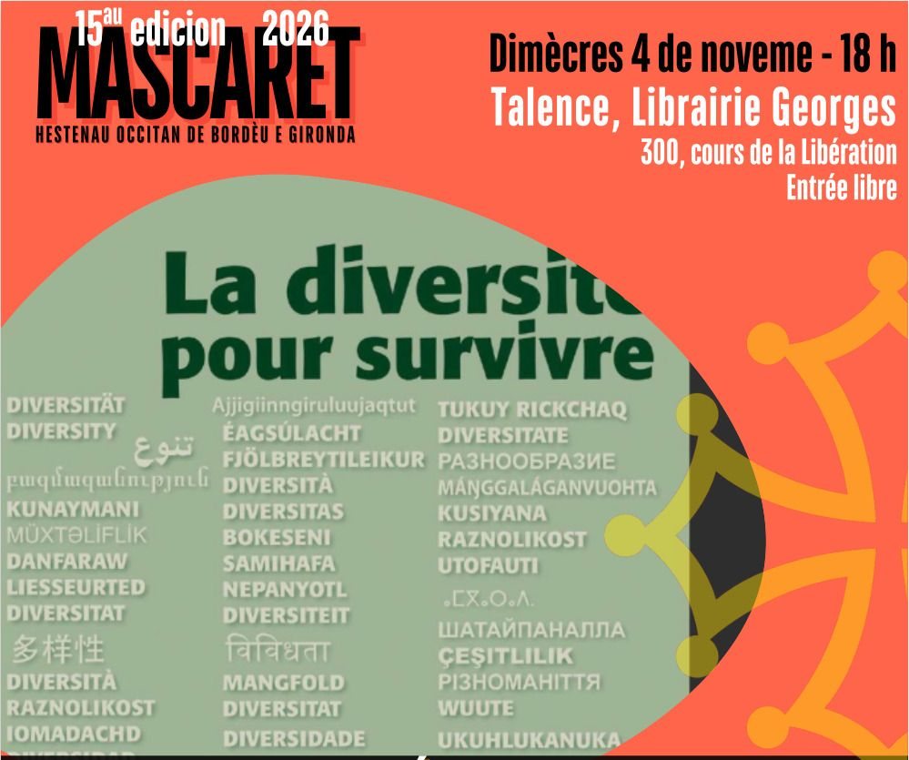 Affiche : LA DIVERSITÉ POUR SURVIVRE