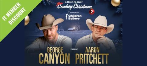 Poster: A Coast to Coast Cowboy Christmas, Imperial Theatre, Nov 13