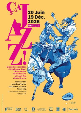 Affiche : ÇA JAZZ !, Maison Folie Hospice d'Havré, 20 juin