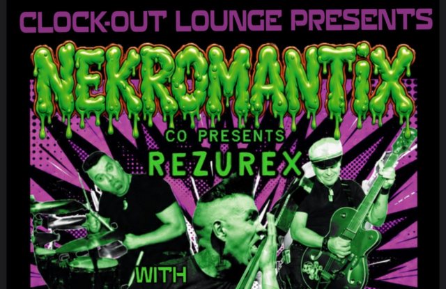 Poster: Clock-Out Lounge Presents: Nekromantix w/ Rezurex