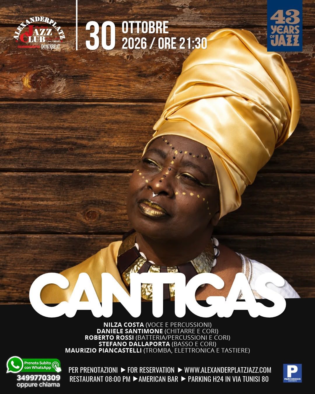 Locandina: NILZA COSTA - CANTIGAS
