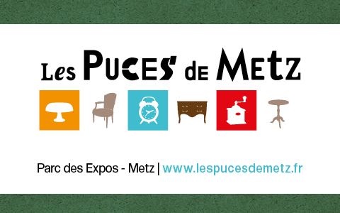 Affiche : Les Puces de Metz, Parc des Expositions, 7 nov.