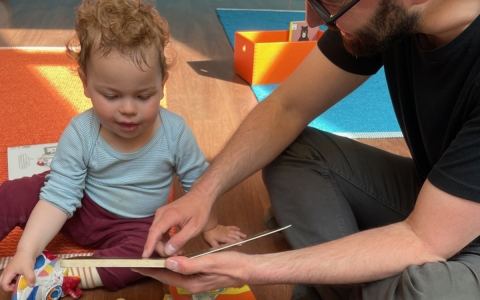 Affiche : L'heure des bébés - Un temps de lecture partagée pour les tout-petits, Bibliothèque Amélie, 3 nov.