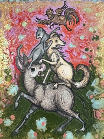 Poster: Cheryl Busick - Heads or Tales, Lowe Mill ARTS & Entertainment, Sep 2