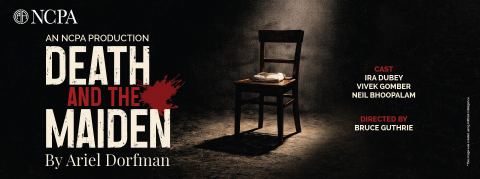 Poster: Death and the Maiden, National Centre for the Performing Arts (NCPA), Oct 31
