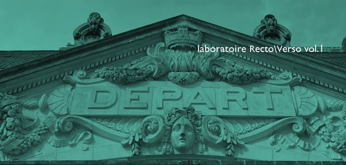 Poster: Recto/Verso exposition vol.1