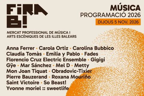 Poster: FIRA B!, Sala Zero, Nov 5
