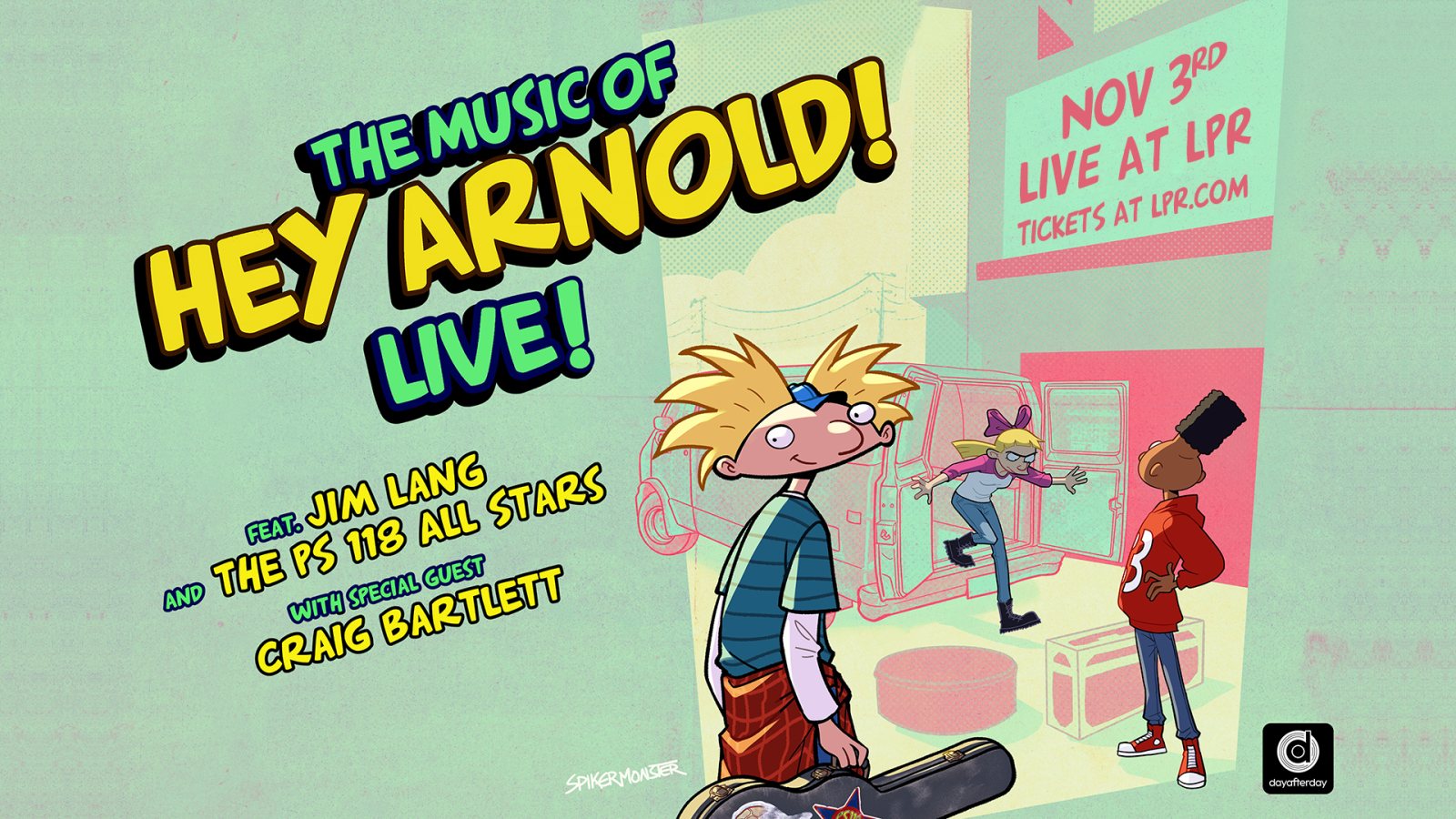 Poster: The Music of Hey Arnold! Live!
