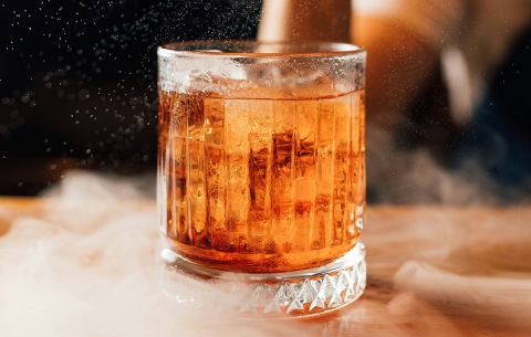 Poster: An Evening of Rare Whiskeys, Arkansas Museum of Fine Arts, Nov 5