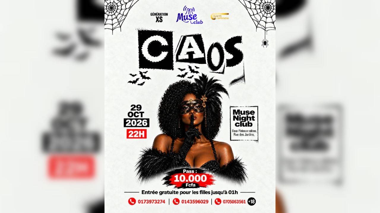Affiche : CAOS — l'expérience Halloween