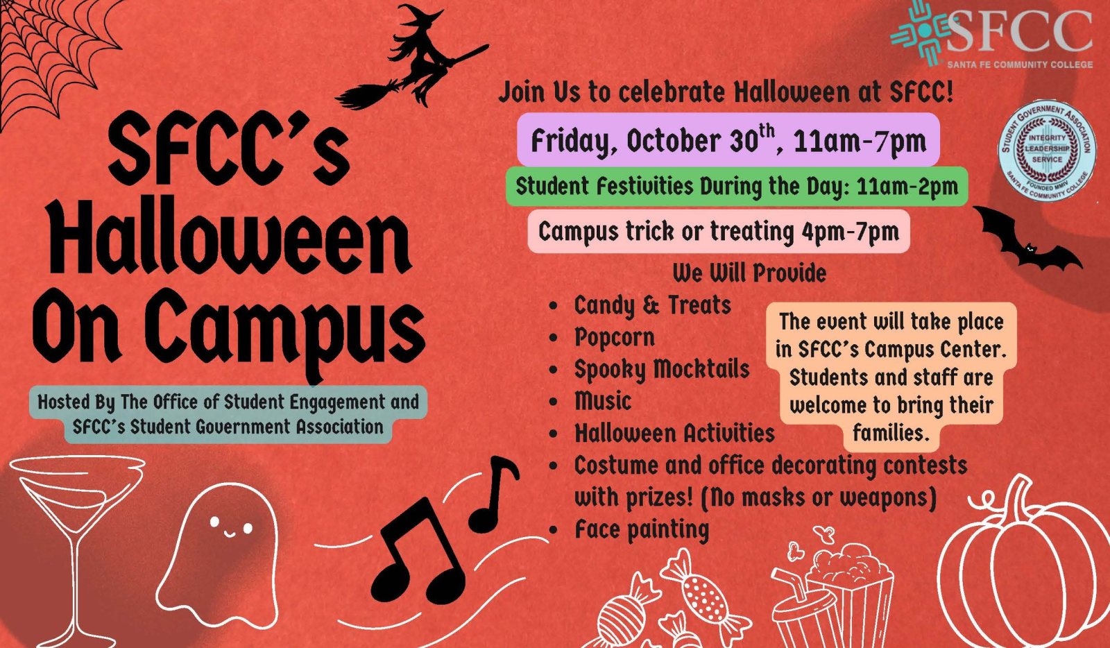 Poster: Halloween on Campus
