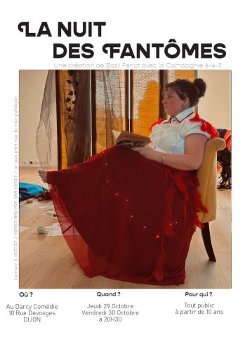 Poster: La nuit des fantômes, Darcy Comédie, Oct 29