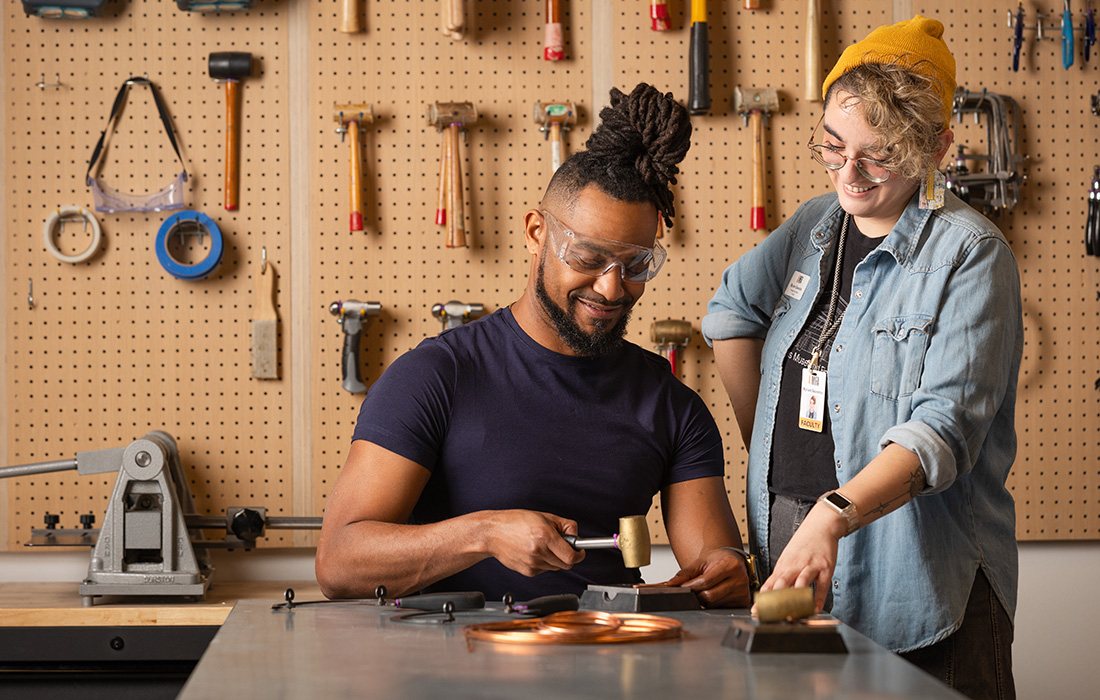 Poster: Drop-in Metalsmithing