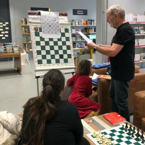 Poster: Atelier d'échecs