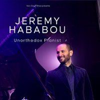 Affiche : Jeremy Hababou - Unorthodox Pianist, THÉÂTRE FÉMINA, 15 nov.