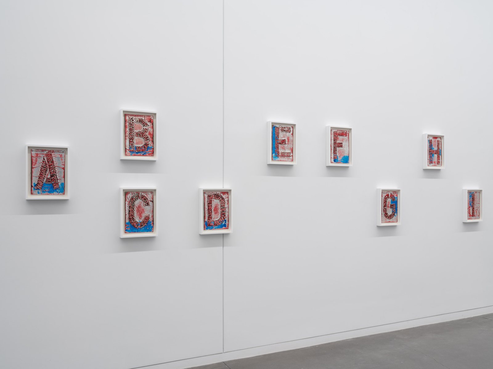 Poster: Mark Bradford: Untitled (A–Z), 2010