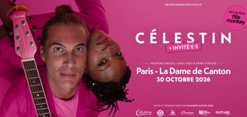 Affiche : CÉLESTIN, La Dame de Canton, 30 oct.