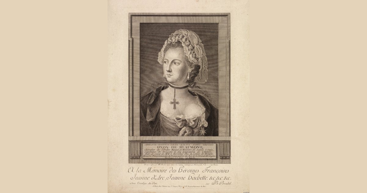 Poster: Who was Chevalière d'Eon?