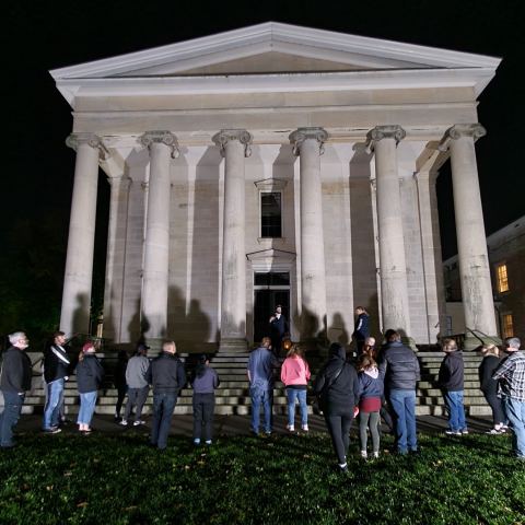 Poster: Spooky Snug Harbor Tour, Snug Harbor Cultural Center, Oct 30