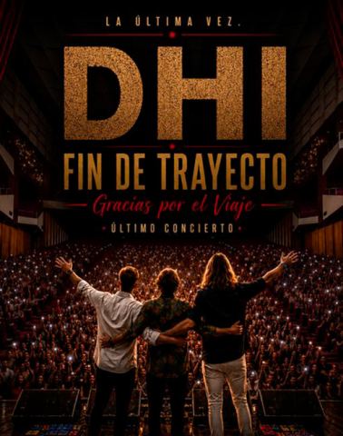 Poster: DHI – «FIN DE TRAYECTO», Auditòrium de Palma, Oct 31