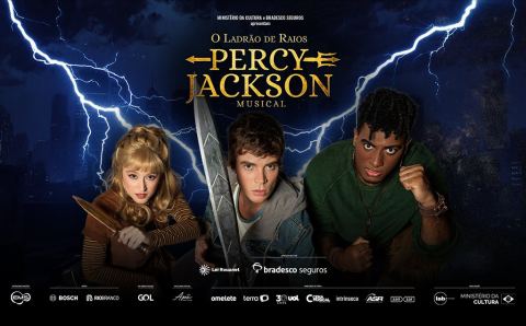 Poster: Percy Jackson – O Ladrão de Raios, Teatro Liberdade, Oct 10