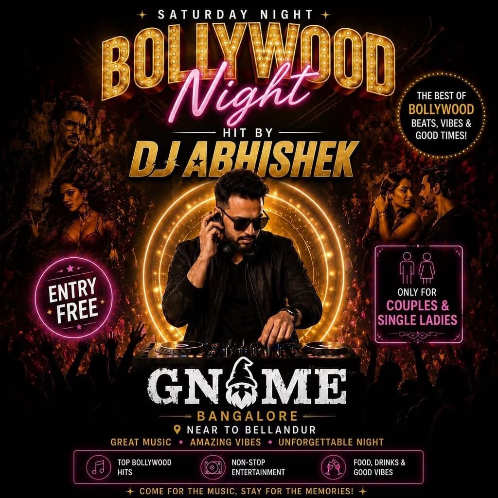 Poster: BollyHolly Night
