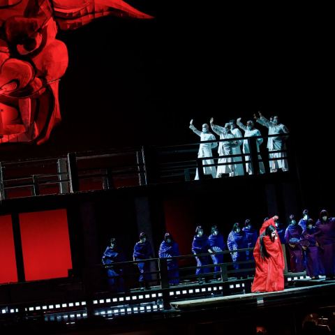 Plakat: Madame Butterfly, Teatr Wielki – Opera Narodowa, 30 paź