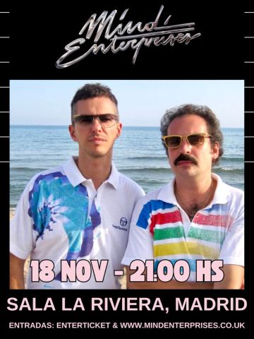 Cartel: Mind Enterprises, La Riviera, 18 nov