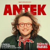 Affiche : Antek Sérotonine, Théâtre du Marais, 24 oct.