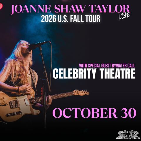 Poster: Joanne Shaw Taylor, Celebrity Theatre, Oct 30