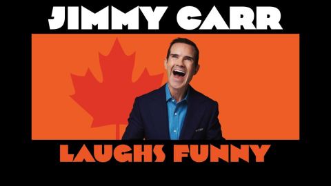 Poster: Jimmy Carr: Laughs Funny, Avenir Centre, Nov 19