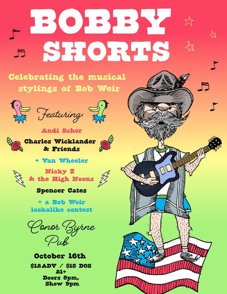 Poster: Bobby Shorts: Celebrating Bob Weir