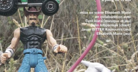 Affiche : Partir dans tous les sens ou la vache 3030, Théâtre La Croisée des Chemins, 24 oct.