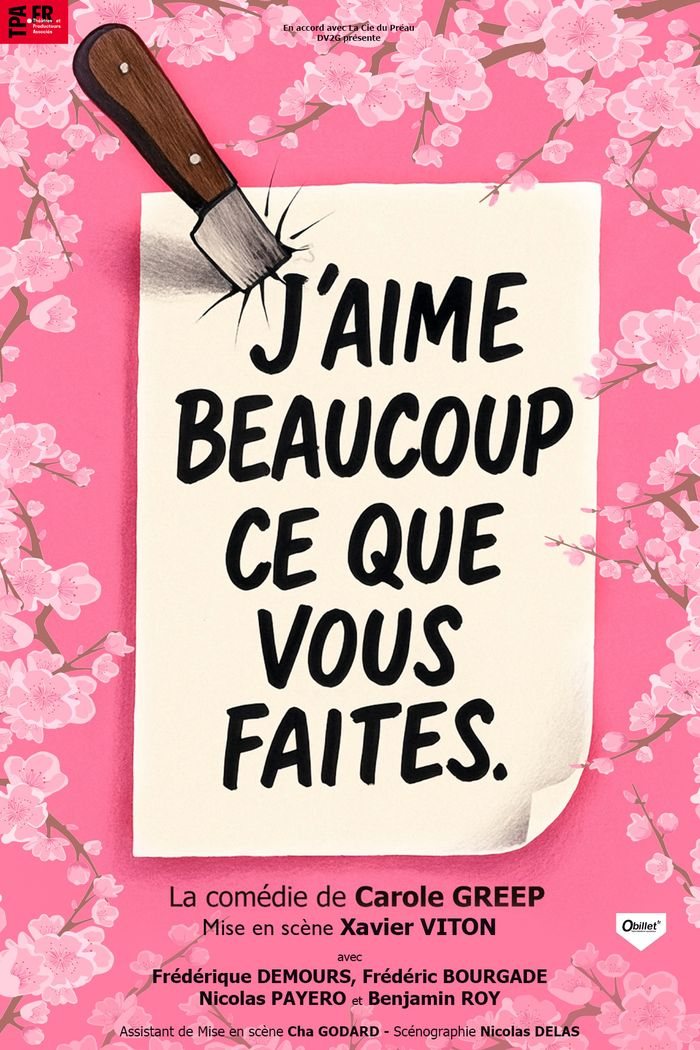 Affiche : J'aime beaucoup ce que vous faites !