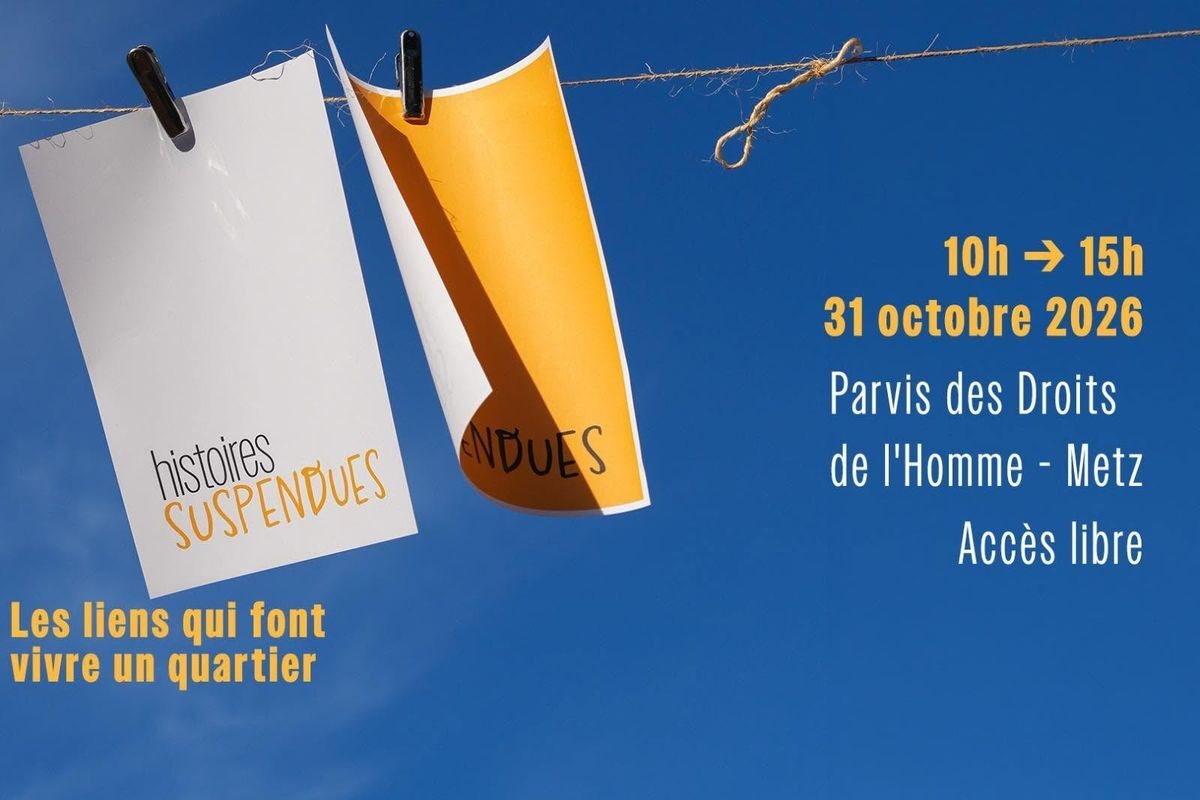 Affiche : Des histoires suspendues