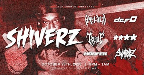 Poster: Shiverz, Substation, Oct 29