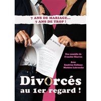 Affiche : Divorcés Au Premier Regard, Théâtre du Têtard, 4 sept.