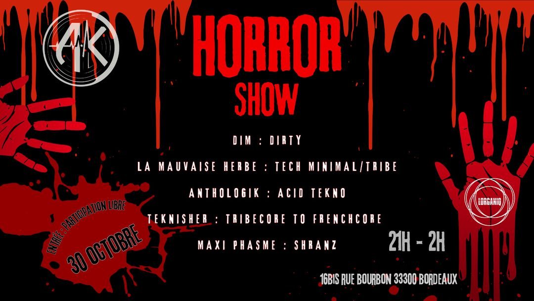 Poster: HORROR SHOW