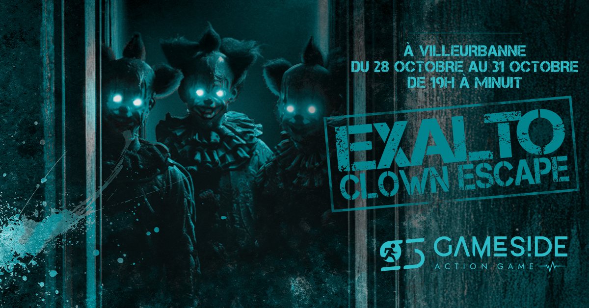 Affiche : Halloween Clown Escape