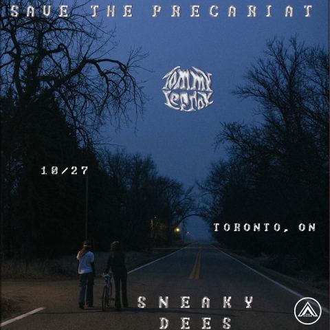 Poster: Tommy Lefroy, Sneaky Dee's, Oct 27