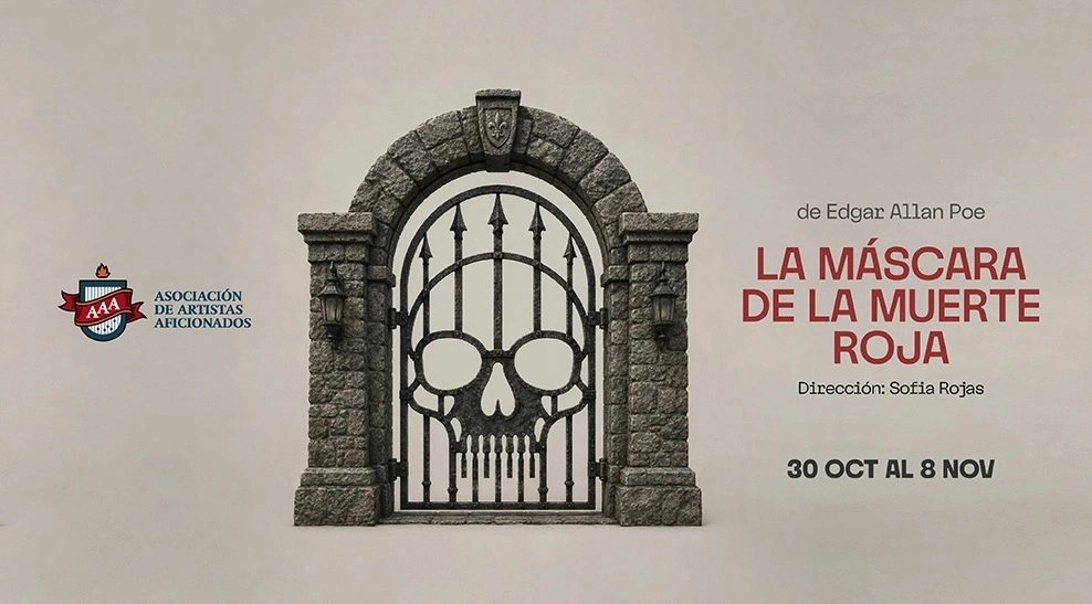 Cartel: La Máscara de la Muerte Roja