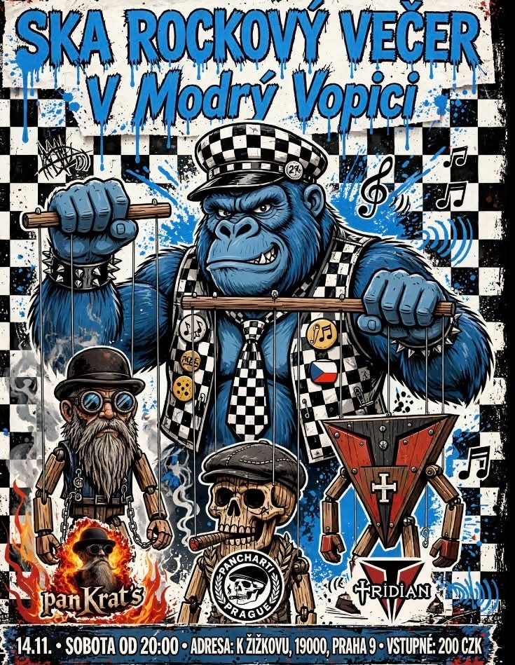 Plakát: SKA ROCKOVÝ VEČER