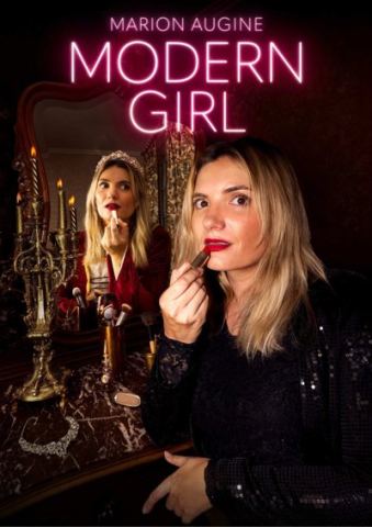 Affiche : Marion Augine Dans Modern Girl, L'Art Dû, 8 nov.