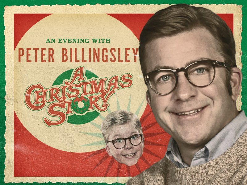Poster: An Evening with Peter Billingsley and a Christmas Story