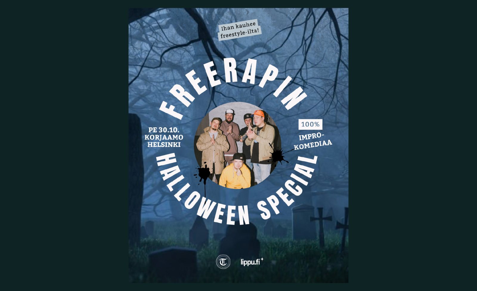 Juliste: FreeRap Halloween Special
